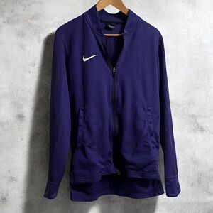 Nike Deep Purple Full-Zip Jacket Sz Small Women